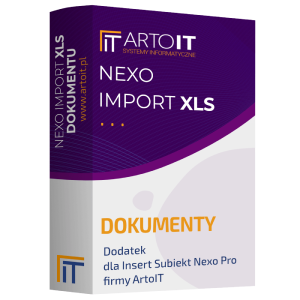 pudełko subiekt nexo import dokumentu