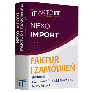 pudełko programu import faktur z xml do subiekta nexo pro