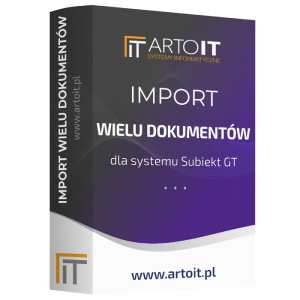 Importer dokumentów z Excela/CSV/XML dla Subiekta GT