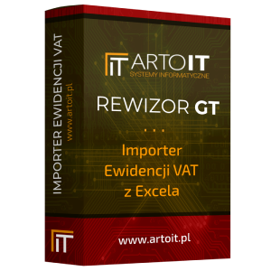 Importer Ewidencji VAT dla Rewizora GT