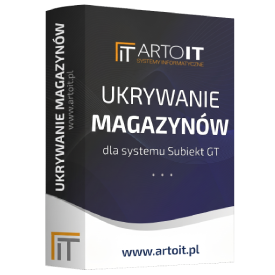 Ukrywanie magazynów użytkownikom w Subiekcie GT