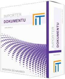 Box programu navireo import dokumentu z excela