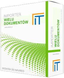 Box programu navireo import wielu dokumentów