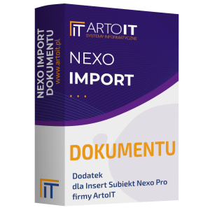 Pudełko programu Import Dokumentu z Excela - Subiekt nexo PRO