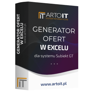 Generator Ofert w Excelu dla Subiekta GT